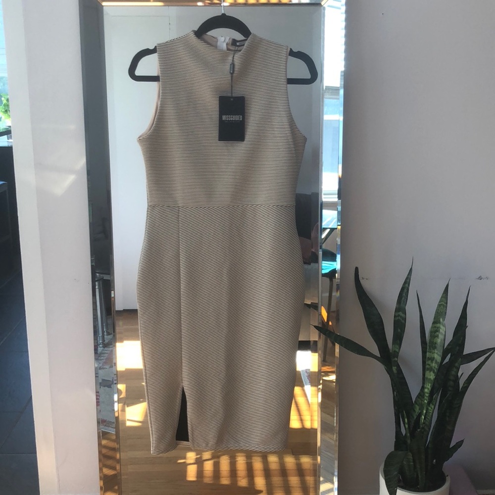 Misguided sleeveless dress